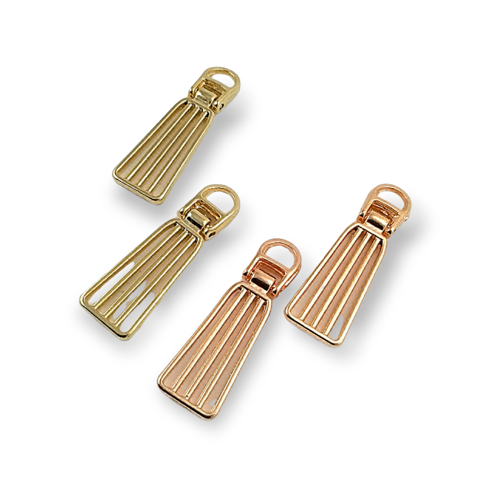 Wholesale puller Sales of Accessories Zipper Pullers Fan Shape 3 cm